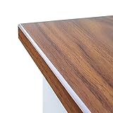 Kann zu Luftblasenbildung bei Glas- und Hochglanztischen führen - Typischer PVC Eigengeruch der mit der Zeit fast verfliegt