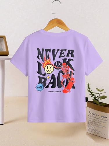 Image of Dagcros Half Sleeve Round Neck Cotton Tshirt for Boys