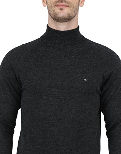 Image of Monte Carlo Men Wool High Neck Pullover Sweater
