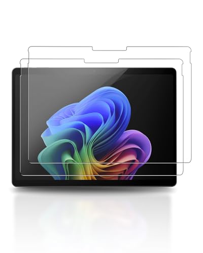 【2枚セット】Surface Pro 11 / Surface Pro 9 用 強化ガラスフィルム 13インチ 2024年発売 YAJOJO 保護フィルム 高透過率 強化 2.5D 気泡ゼロ 飛散防止 硬度9H タッチ ガラス フィルム