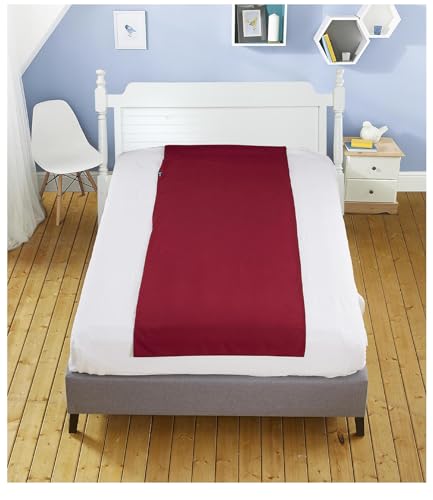 Namzi Cotton Sleeping Bag Liner Camping Sheets Camping Travel Bed for Youth Outdoor Picnic Travel Sheet for Travel, Youth Hostels, Picnic, Planes, Trains (Red, 83