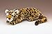 Jaguar Lying Plush Toy 35" Long with Tail By Wildlife Artists