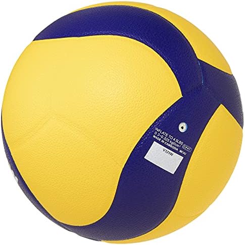 Amazon ミカサ Mikasa バレーボール 練習球 5号 一般 大学 高校 イエロー ブルー 推奨内圧0 3 0 325 Kgf V325w ハンドポンプ ホワイト ミカサ スポーツ アウトドア