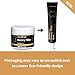 Furniture Clinic Leather Repair Filler (Black) - Professional Leather Filler Compound for Restoring Holes, Scuffs, Scratches, Cracks, and Tears in Furniture, Car Seats, Sofas & More - 50ml