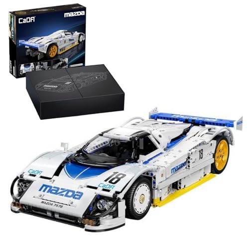 MOCSETS Technik Auto für CADA Mazda 787B Rennauto C63007W,...
