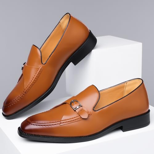 Mens Penny Loafers with Slip-on Design Meeting The Needs of Both Business Formal and Wedding Occasions Combining Casual and Stylish Styles2