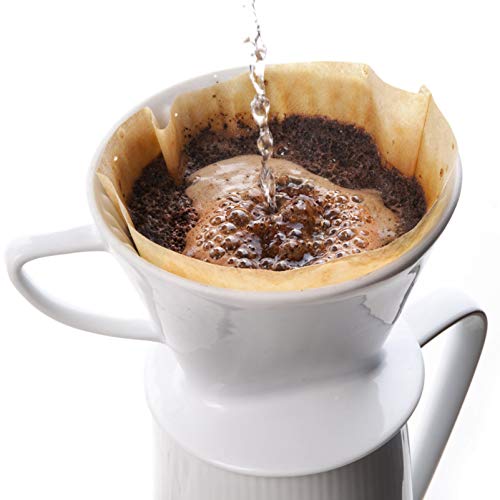 ULTECHVO 300 peças de filtro de café de substituição, filtro circular, papel descartável, filtro de