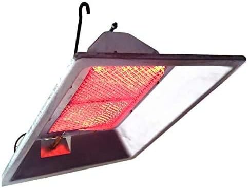 RLQ Livestock Breeding Heater, Infrared Gas Heater, Chicken Coop Pet Heater Livestock Heat Brooder, Heat Preservation Lamp Energy Saving, Gas Saving, Efficient and Environmentally Friendly