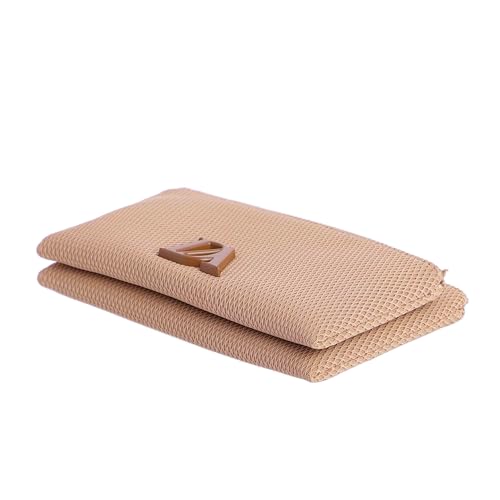 Monedero para mujer DON ALGODON pequeño de lino con cremallera 5
