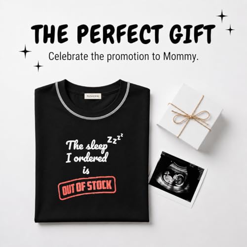 Image of The Mom Store Mom T-Shirt | Cotton | Pre and Post Pregnancy | Quirky Statements | Comfortable | Oversized