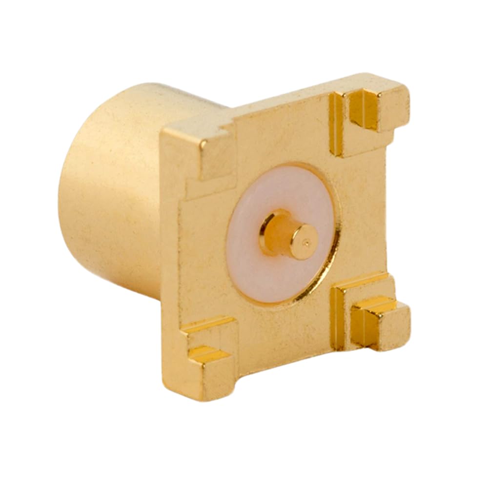 Pack of 2 252117-75TR MCX Connector Receptacle, Female Socket 75 Ohms Surface Mount Solder :RoHS