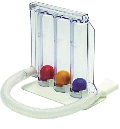 Indiginous Quality Three Ball Respiratory Exerciser | Respiratory Spirometer Lung Exerciser