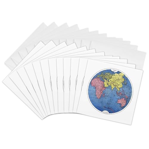 Carte du monde de vœux pastel pour célébrer vos voyages et grands moments