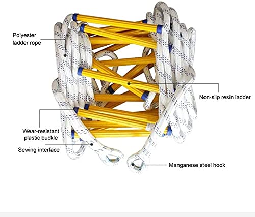 Échelle de sécurité d'urgence et d'évacuation 20 m avec crochet - 3