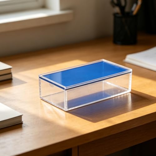 Caja de Almacenamiento para Fichas de Mahjong de Acrílico Resistente 6