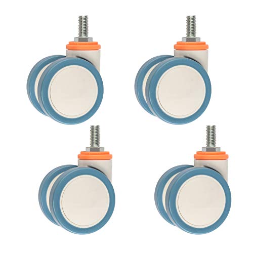 Castor Wheels,Caster Wheels Heavy Duty Polyurethane Swivel W...