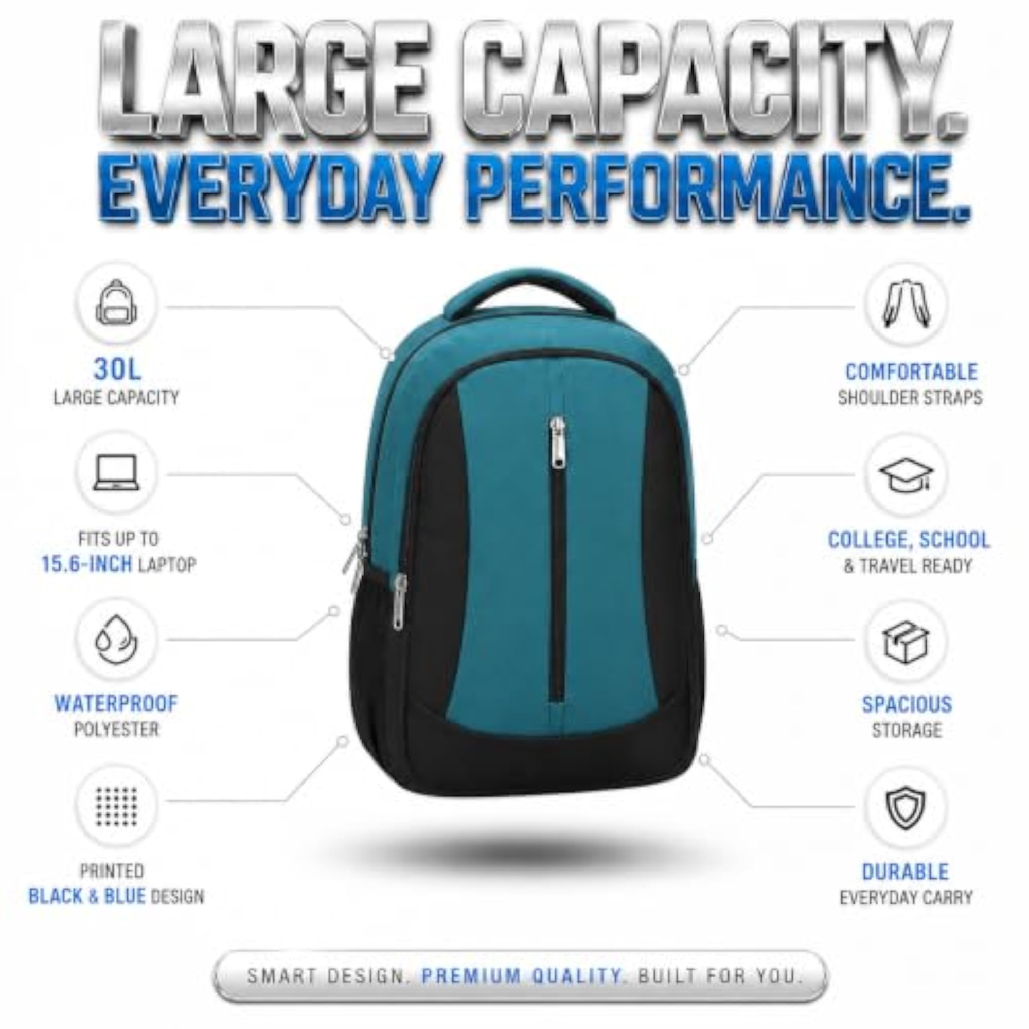 Waterproof Bag for Hiking, Durable Design