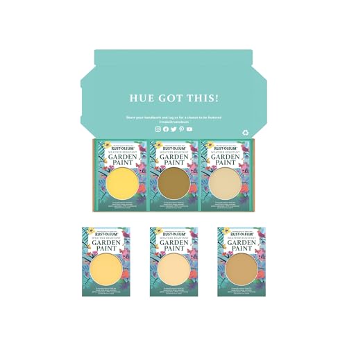 Rust-Oleum Garden Paint in Matt Finish – Warming Yellows Tester Box