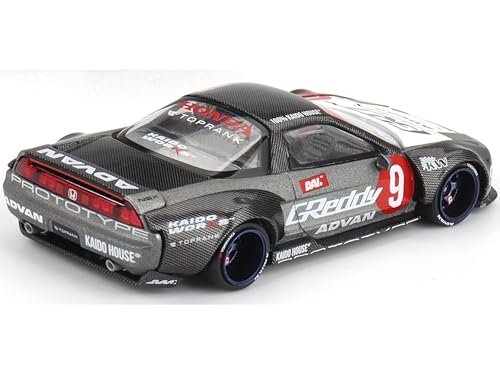 Mini GT NSX Kaido Test Car Spec V1#9 Gray Metallic 1/64 miniatura 5