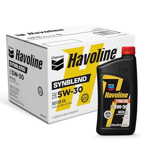 HAVOLINE (223394481-12PK 5W-30 Motor Oil - 1 qt. (Pack of 12)
