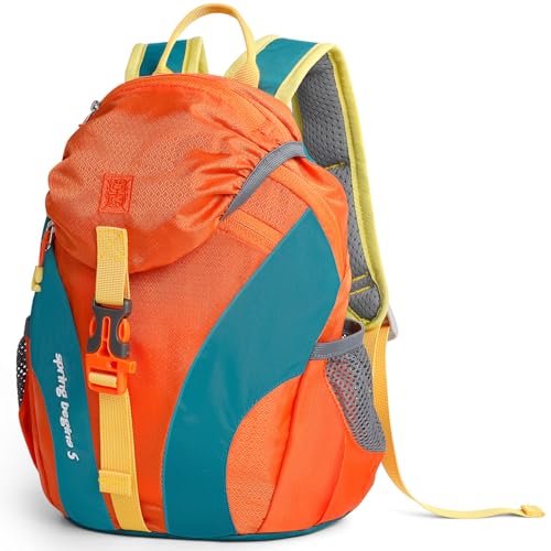 Cartable maternelle orange Cozary pour enfant de 1 à 3 ans léger et imperméable