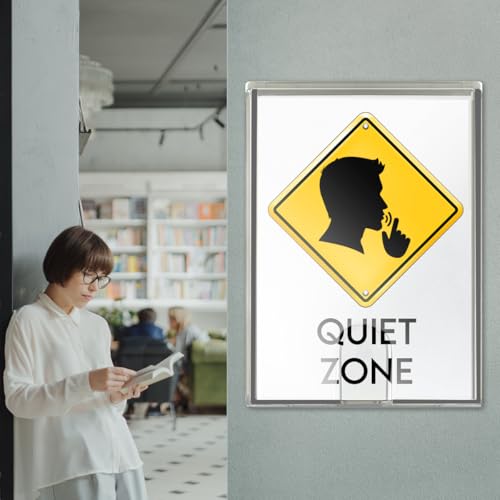 Acrimet Sign Holder Half Letter Wall Mount, Clear, Self-Adhesive, 2 Pack by Acrimet - Image 3
