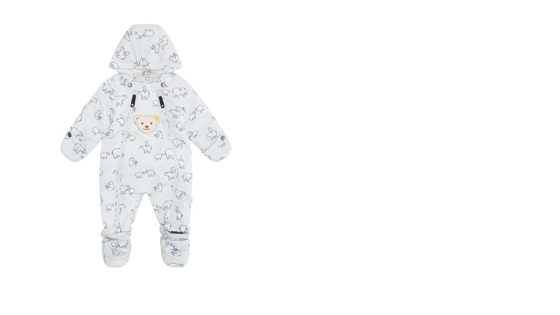 Steiff Schneeoverall EISBÄREN, hellblau L002223805 gr.68
