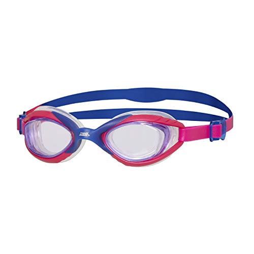 Zoggs Sonic Air Junior with UV Protection and Anti-Fog Gafas de natación, Rosa y Morado, 6-14 años