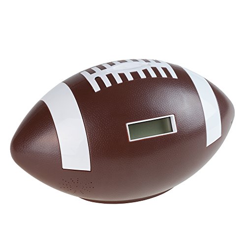 Football Coin Counting and Saving Piggy Bank with Digital Counter for Kids, Boys and Girls by Hey! Play!