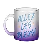Parfait pour offrir en cadeau Fabulous Mug en Verre Violet - Allez les Bleus ! Sport Foot France Team Football