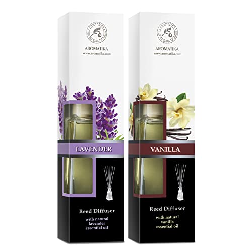 Difusor de Aromas Vainilla y Lavanda 200 ml Pack x2 miniatura 1