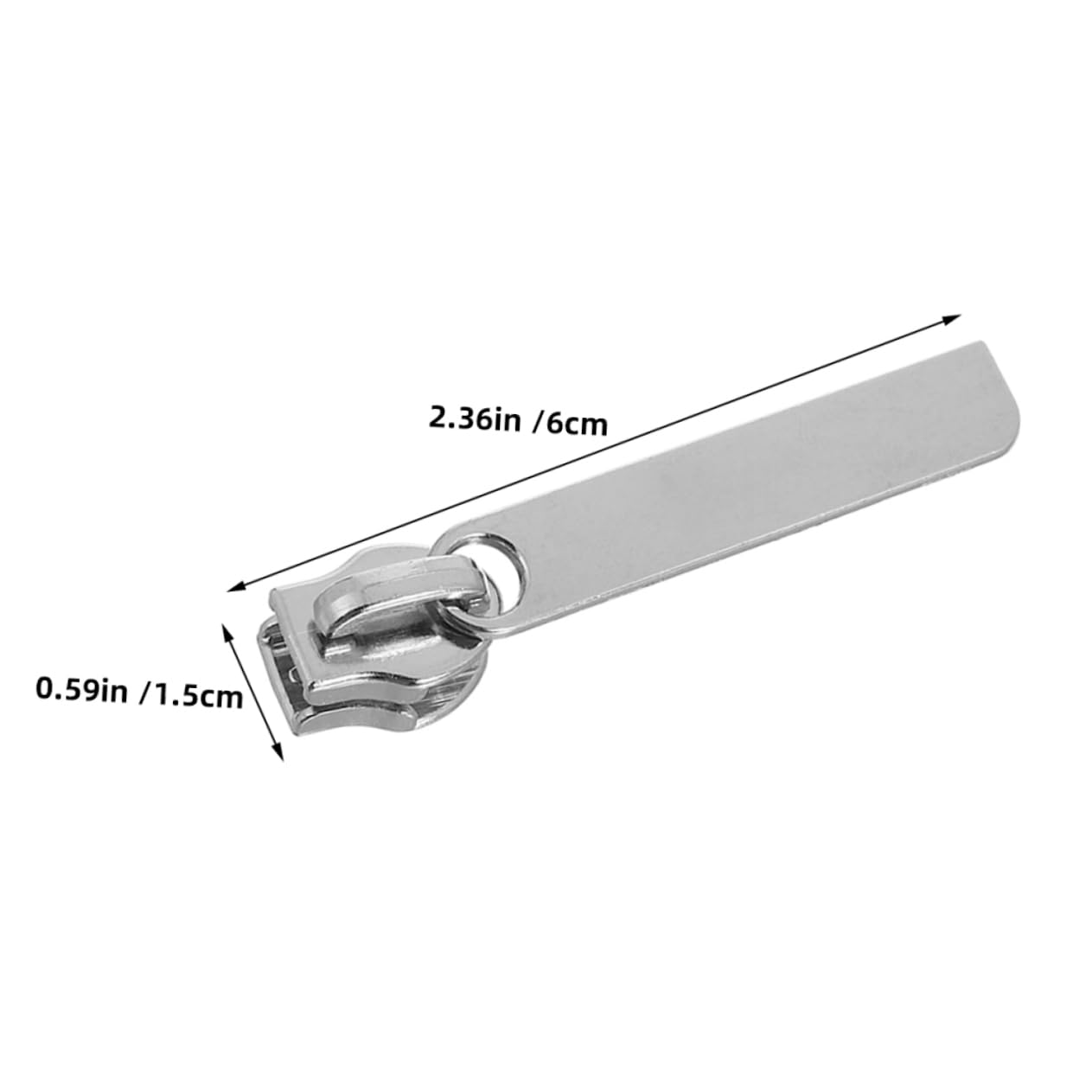 Holibanna 8Pcs Burst Zipper Pulls for Bags Ergonomic Nylon Replacement Tabs for Luggage Backpacks and Suitcases Zipper Repair Parts Handling