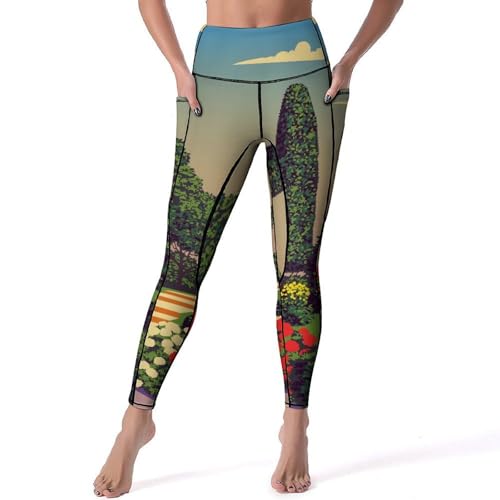 Legging femmes de sport yoga Cour pantalon de sport fitness gym jogging taille S