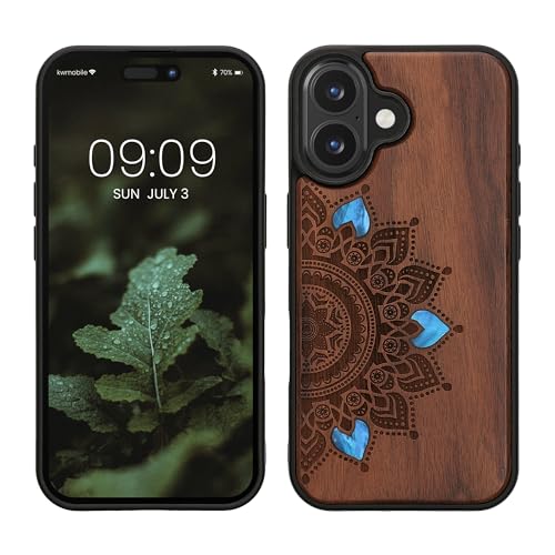 MATERIALI RESISTENTI: proteggi il tuo smartphone con la back cover rigida. Sicurezza e protezione contro urti e abrasioni sono garantite da materiali resistenti quali legno duro e bordo in silicone gommato rimbalzante.