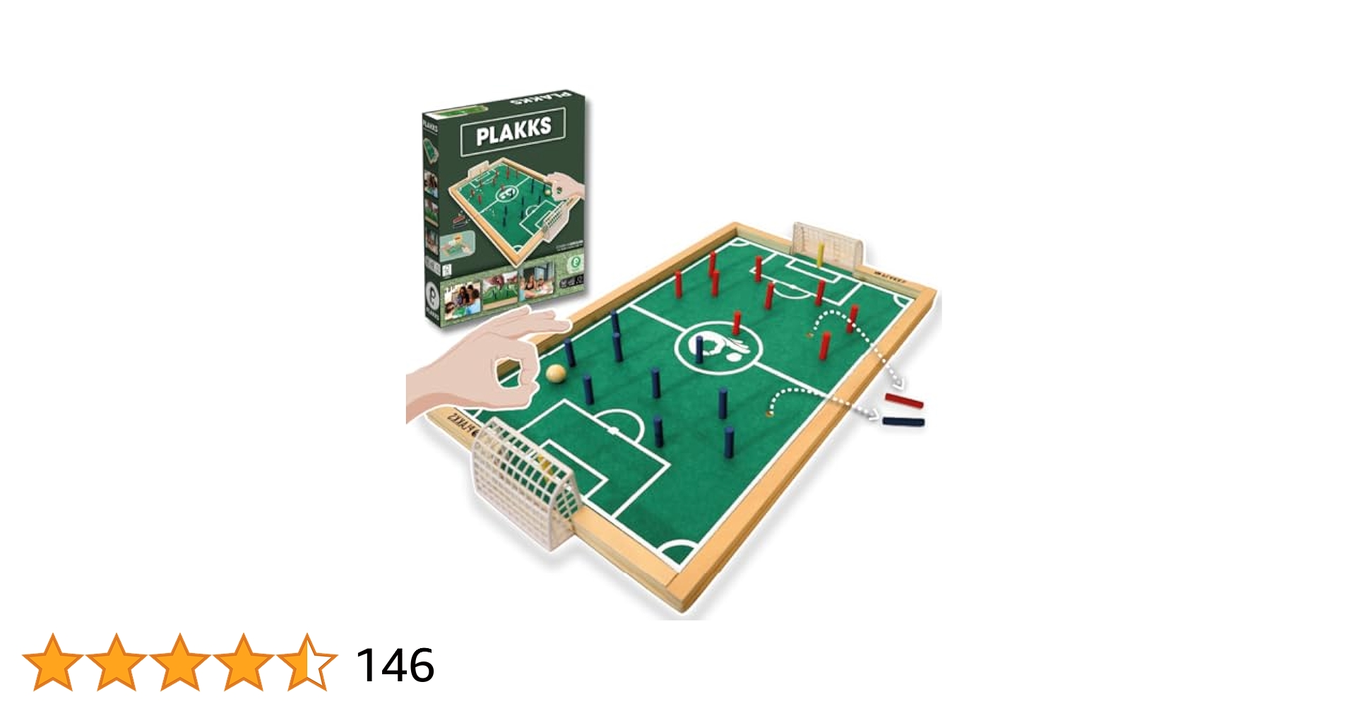 PLAKKSサッカーゲーム PLAKKSスペイン発/木製サッカーボードゲーム | AVENON