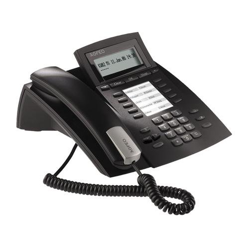 Agfeo ST21 SO Systemtelefon M. Beweglichem Display, schwarz