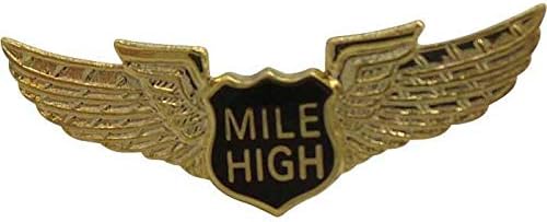 Mile High Club 3D Pin