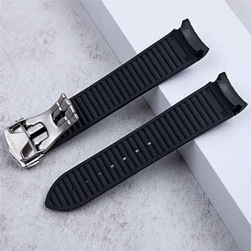 Braceuse de montée en silicone de qualité supérieure embout 20mm en caoutchouc doux durable - 3