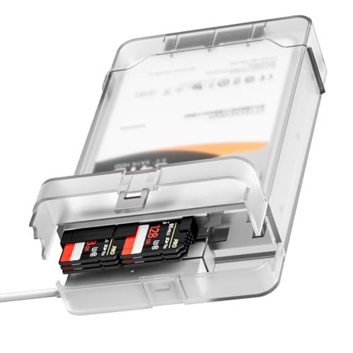 Caja externa para disco duro SATA USB 3.0 2.5/3.5 pulgadas miniatura 1