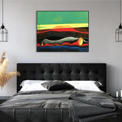 Max Ernst impression sur toile décoration murale tableau encadré 80x60