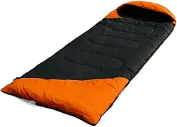 Saco de Dormir, Saco de Dormir com Capuz 2 em 1 Praia Acampamento Camping, 2,10 X 75cm
