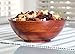 Lipper International Cherry Finished Footed Serving Bowl for Fruits or Salads, Small, 7