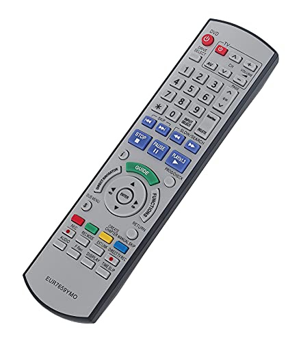 Télécommande de rechange Panasonic DMR-EX85 avec accès complet aux menus DVD