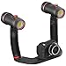 Sea Dragon Duo 6000F Color Boost Set for Underwater Photos and Video, Two Powerful 3000 Lumen Lights, Adjust Color Temperature and Brightness Control