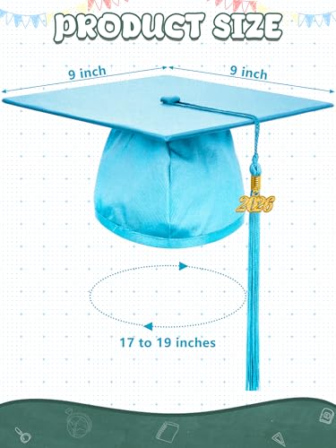 QZYL Kindergarten Graduation Cap and Gown Set, 2026 Kids Graduation Outfit with Tassel and Certificate for Kindergarten — view 3