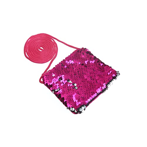 SAFIGLE 3Pcs Sequins Coin Purse Fashion Square Bag for Small Change Pouch Handbag for Boys Cute Sparkling Design3