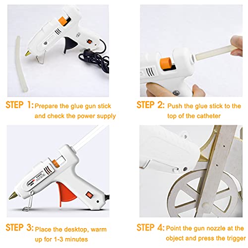 Mangocore 12Pcs/Lot 11Mmx190Mm Diy Hot Melt Glue Sticks Black Color For Hot Melt Gun Car Audio Craft General Purpose 1 (12Pcs) #TOP6