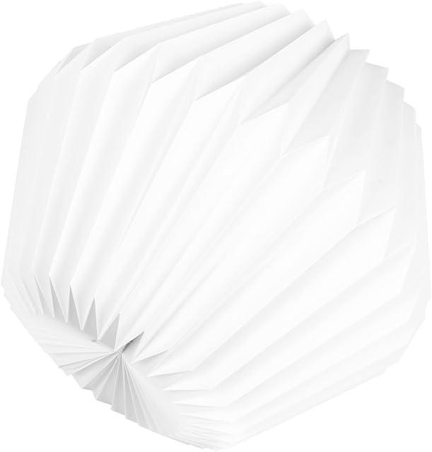 Uonlytech Origami Paper Lamp Shade Handcrafted Paper Lampshade Chandelier Pendant Light Cover Ceiling Lights Cover Lamp Guard for Home Office Decor