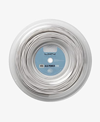 Just Tennis San Diego Luxilon Alu Power Reels 200M (Rough, Soft, Vibe, Ocean Blue, Black) (Alu Power Black (Black) - 1.25Mm) #TOP3