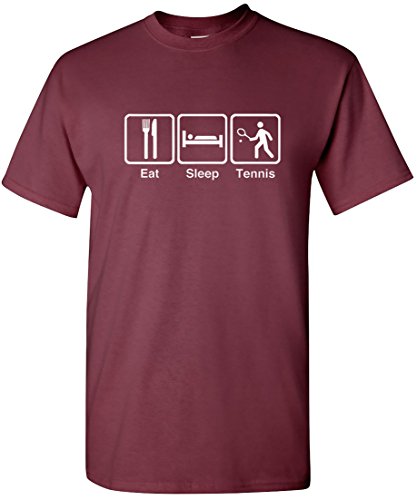 EatSleepTee Men's Eat Sleep Tennis T-Shirt